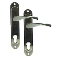 Ручки на планке AVERS HP-85-123 NIS/CR шлифованный никель/хром